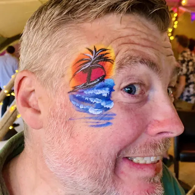 Adults & events — portfolio example by Mika Face Painting