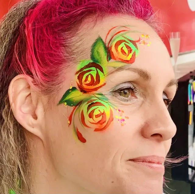 Adults & events — portfolio example by Mika Face Painting