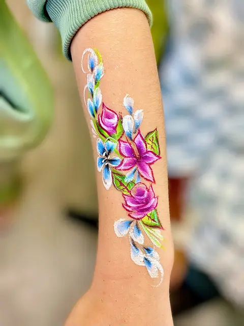 Adults & events — portfolio example by Mika Face Painting