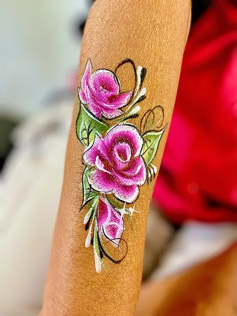 Adults & events — portfolio example by Mika Face Painting