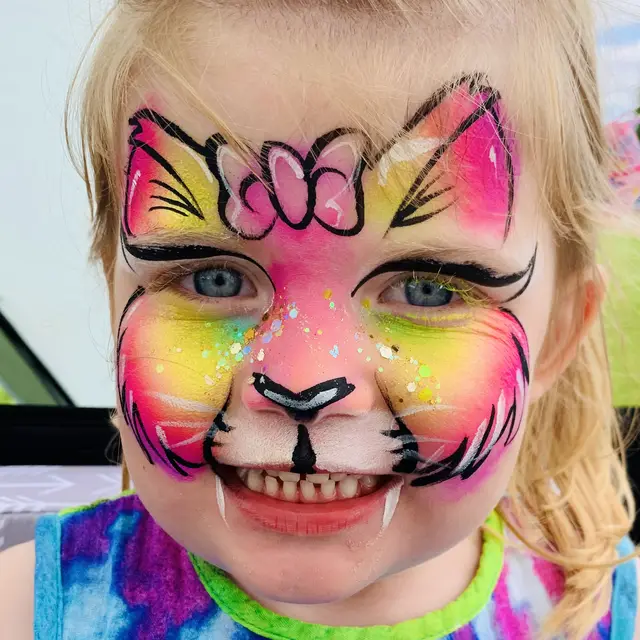 Children's parties — portfolio example by Mika Face Painting