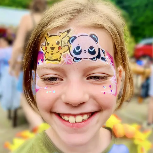 Children's parties — portfolio example by Mika Face Painting