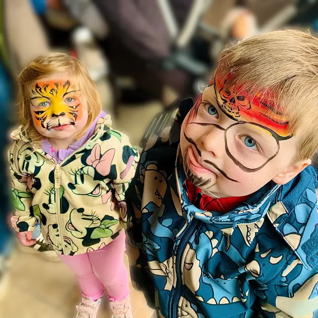 Children's parties — portfolio example by Mika Face Painting