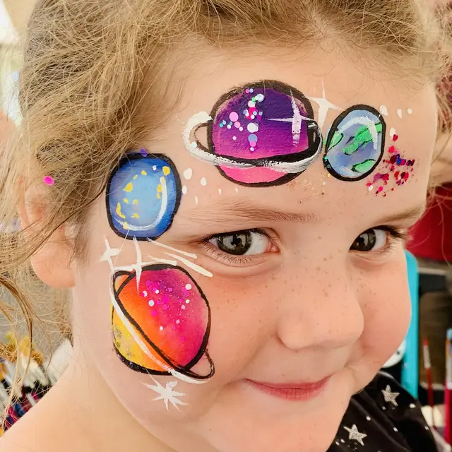 Children's parties — portfolio example by Mika Face Painting