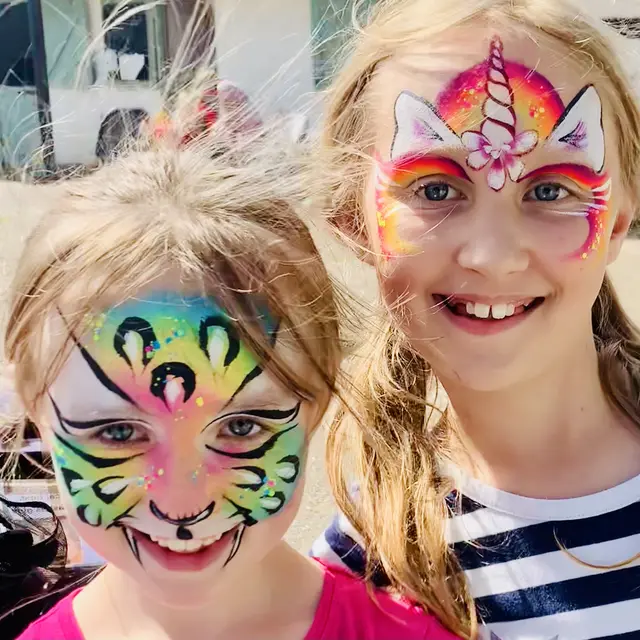 Children's parties — portfolio example by Mika Face Painting